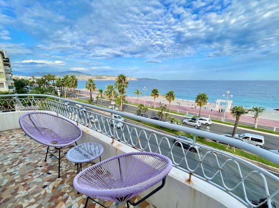 Beach Front, Superbe Appartement Pour 4 Personnes Nice Extérieur photo
