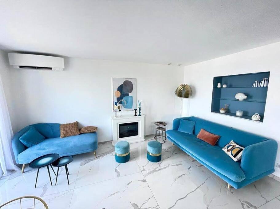 Beach Front, Superbe Appartement Pour 4 Personnes Nice Extérieur photo