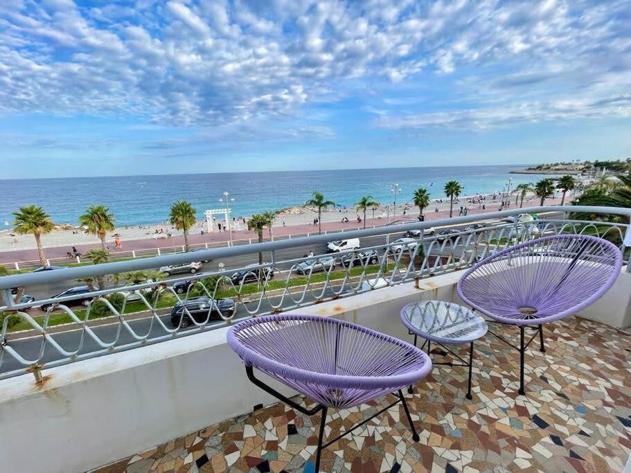 Beach Front, Superbe Appartement Pour 4 Personnes Nice Extérieur photo