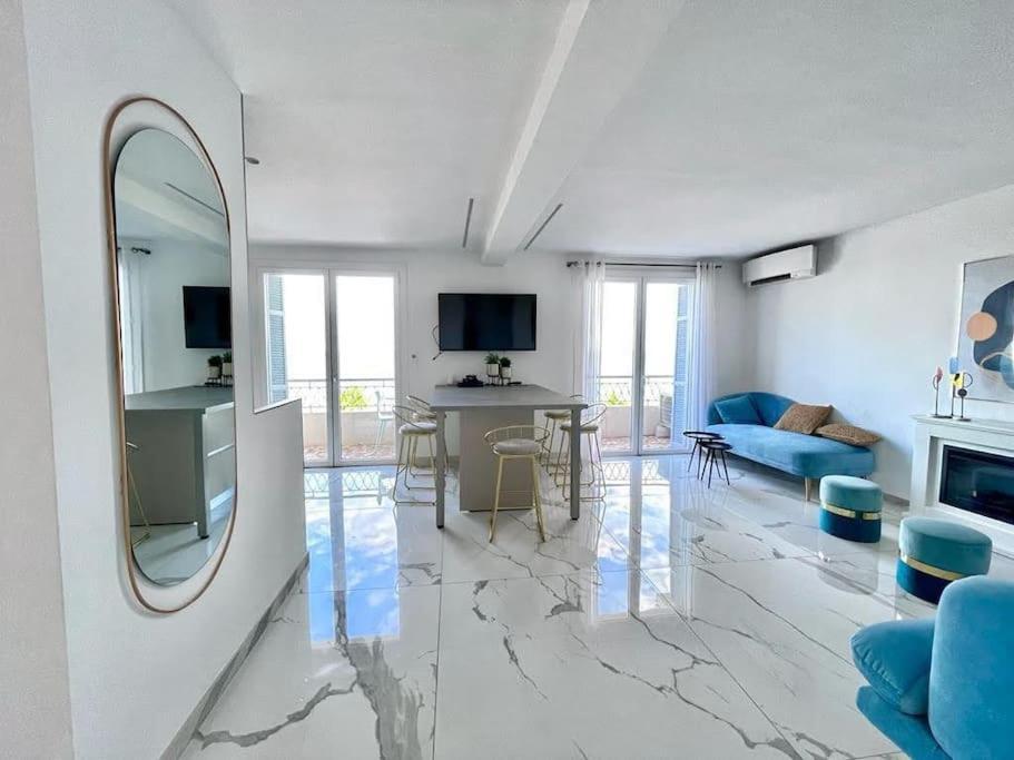 Beach Front, Superbe Appartement Pour 4 Personnes Nice Extérieur photo