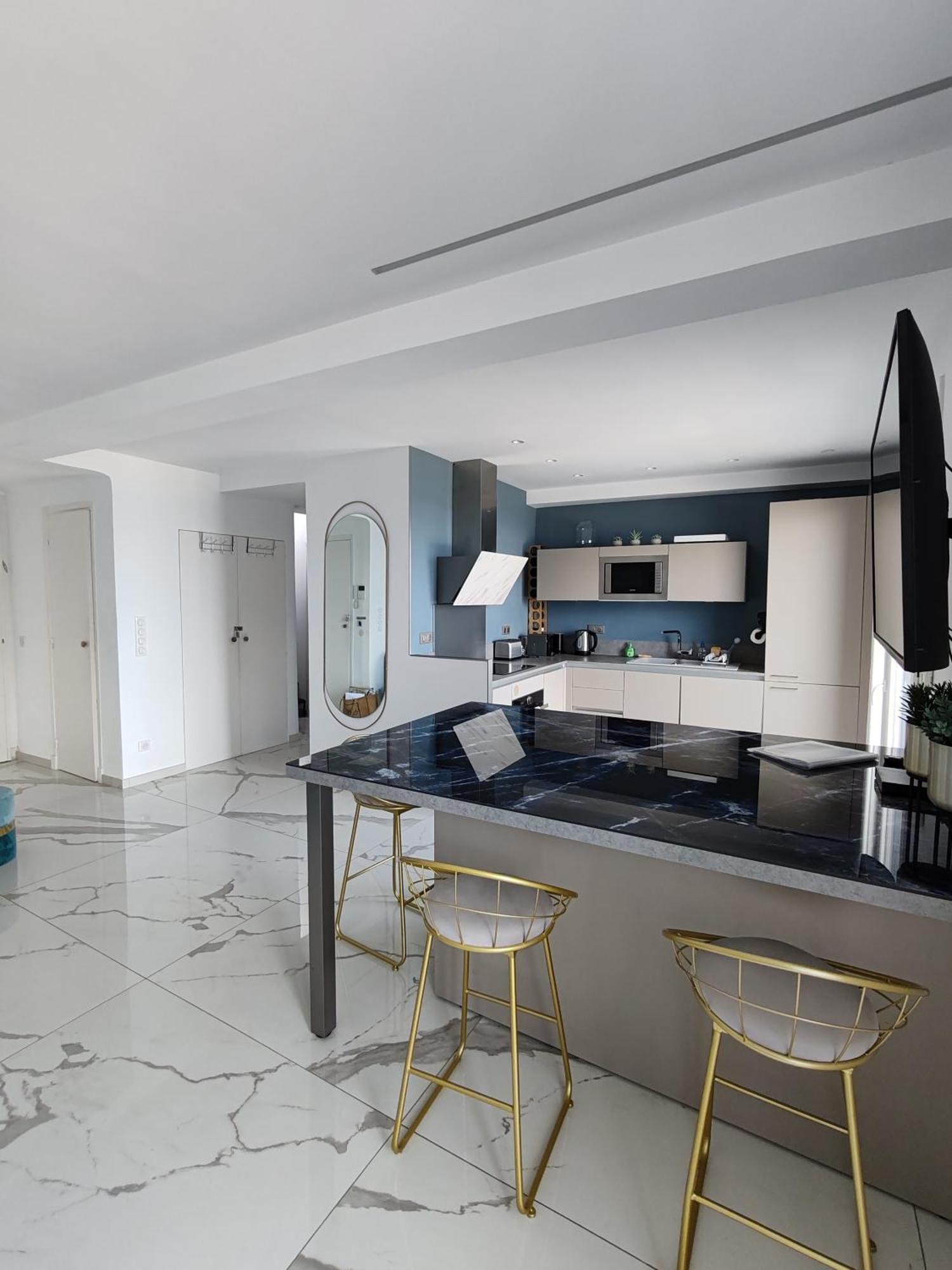 Beach Front, Superbe Appartement Pour 4 Personnes Nice Extérieur photo