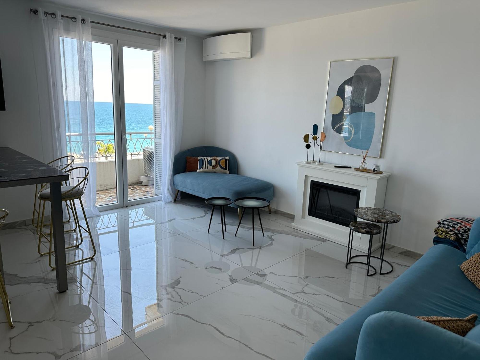 Beach Front, Superbe Appartement Pour 4 Personnes Nice Extérieur photo